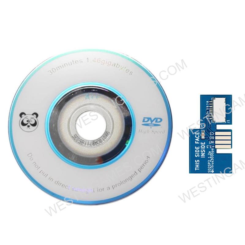 SD2SP2 Adapter TF Card Reader and Swiss Boot Disc Mini DVD for Nintendo Gamecube NGC Ver NTSC-J