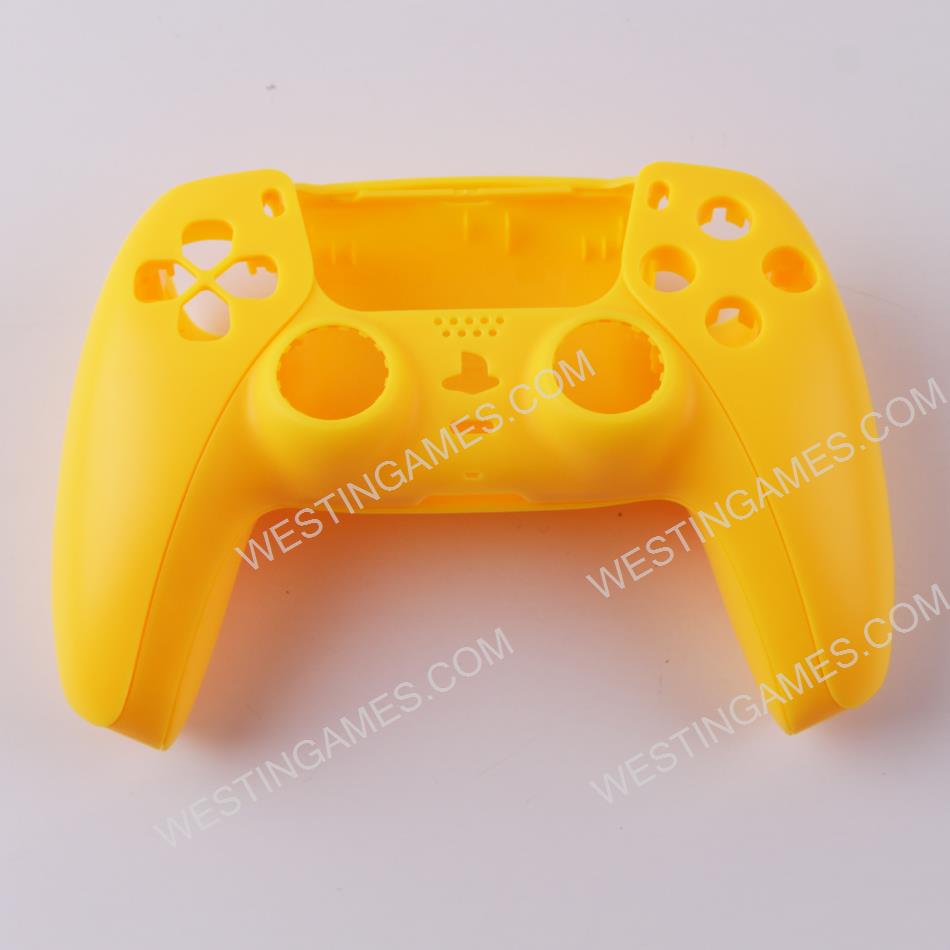 Replacement Top and Bottom Housing Shell Case for Playstation 5 PS5 Controller - Yellow