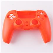 Replacement Top and Bottom Housing Shell Case for Playstation 5 PS5 Controller - Orange