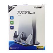 Multi-function Vertical Stand With Cooling Fan and Charging Station Base For PS5 Host and Controller 03