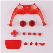 13 in 1 Button Set D-pad Direction Key L1 R1 L2 R2 Buttons Replacement for PS5 Clear Red