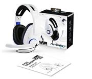 Wired Headphones With 3D Microphone Surround Sound Earphones Gaming Headset For PS5 Xbox One PC -- White 02