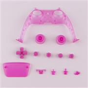 13 in 1 Button Set D-pad Direction Key L1 R1 L2 R2 Buttons Replacement for PS5 Clear Purple