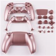 Replacement Complete Housing Shell Case with Button Kit for Playstation 5 PS5 Dualsence Controller - Rose Gold