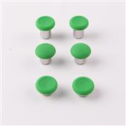 31Pcs Metal Swap Thumsticks Grip D-Pad and ABXY Button Set for all PS4 Controller - Green 02