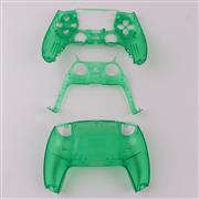 Replacement Complete Housing Shell Case with Button Kit for Playstation 5 PS5 Dualsence Controller - Clear Green 02