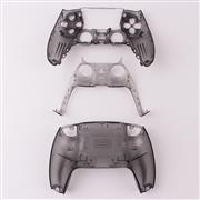 Replacement Complete Housing Shell Case with Button Kit for Playstation 5 PS5 Dualsence Controller - Clear Black 02