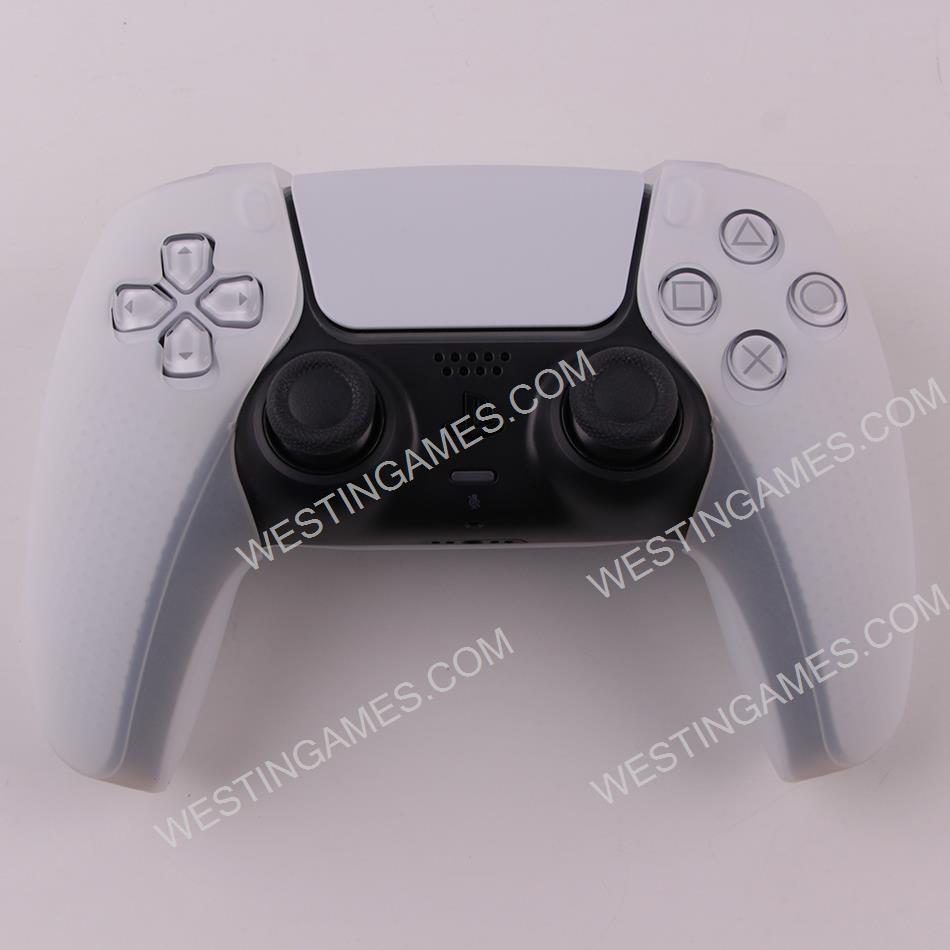 DOBE Protective Soft Silicone Skin Case for PS5 Controller White
