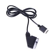 1.8m RGB Scart AV Lead Connection  Cable TVGame Cord for For Sony Playstation PS1 PS2 PS3 PAL/NTSC Consoles