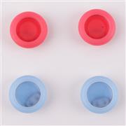 New 4in1 Night Light Toad Red and Blue Thumb Grips Analog Caps Silicone Rubber For PS5 Blue Red 03