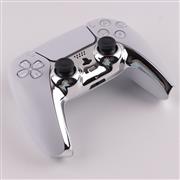Mirror Chrome Decorative Strip Handle PC Shell Cover For PS5 Gamepad Controller - Siliver 04