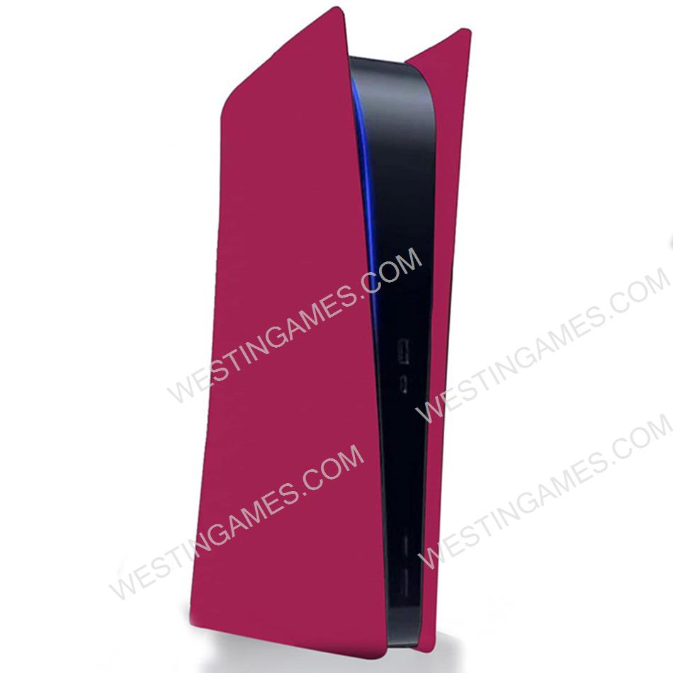 Replacement housing case Faceplate Cover for PS5 DE System - Cosmic Red