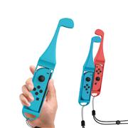 Golf Games Accessories Controller Grip Joy-Con Golf Club for Nintendo Switch Blue/Red 02