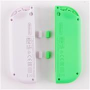 Left and Right Housing Cover Case with SL SR Button Set for Switch Joy-con White and Green 02