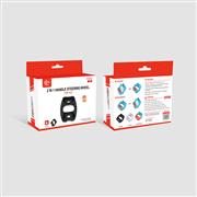 2x Controller Handle Grip for NS Switch OLED Joy-con Controller - Red and Blue