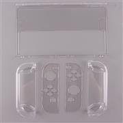 New 3in1 Transparent Crystal Protecting Cover Case for Nintendo Switch OLED Gamepad - Clear 03