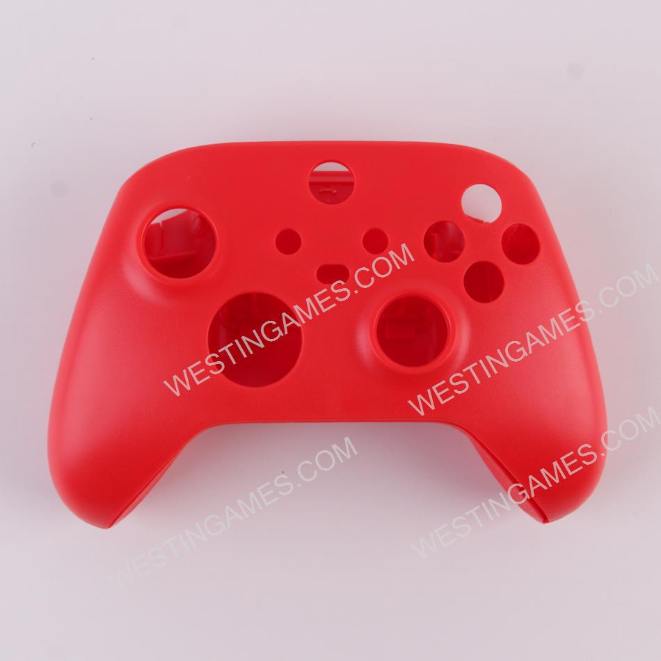 Replacement Top and Bottom Housing Shell Case for Xbox Series S/X Controller - Matt Red
