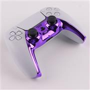 Mirror Chrome Decorative Strip Handle PC Shell Cover For PS5 Gamepad Controller - Purple 04