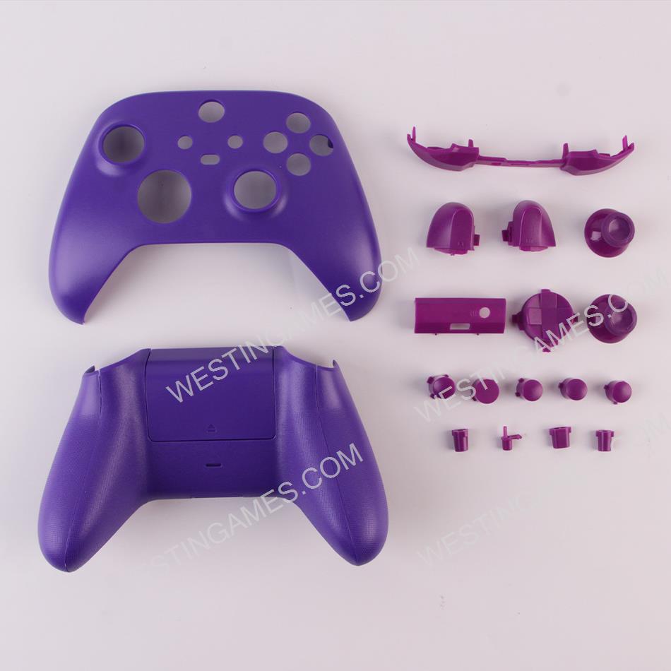 New Full Housing Shell Case Replacement for XBOX Series Wireless Controller - Purple