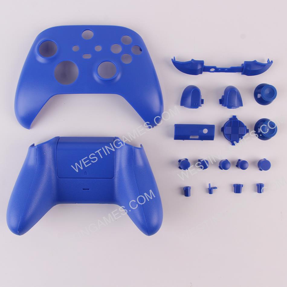 New Full Housing Shell Case Replacement for XBOX Series Wireless Controller - Blue