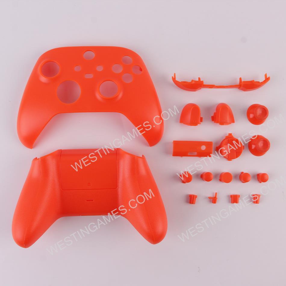 New Full Housing Shell Case Replacement for XBOX Series Wireless Controller - Orange
