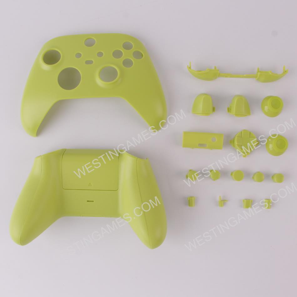 New Full Housing Shell Case Replacement for XBOX Series Wireless Controller - Green