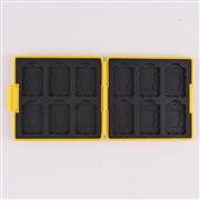 12 Slots Mario Game Card Cartridge Storage Case Box for NS Switch - Yellow 04