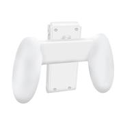 Left Right Joy-Con Controller Comfort Hand Grip Holder for Nintendo Switch OLED - White