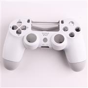 Replacement Top and Bottom Housing Shell Case for ps4 Controller JDM-050 - White