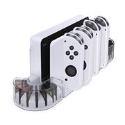 Game Controller Charger Dock Stand Station with Game Card Storage Holder for Nintendo Switch OLED 04
