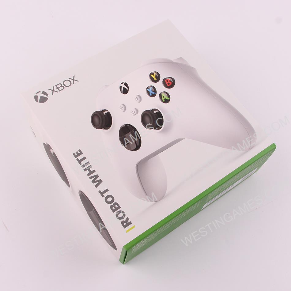 Wireless Bluetooth Gamepad Controller with Packing for XBOX Series S/X Windows PC - White OEM A+