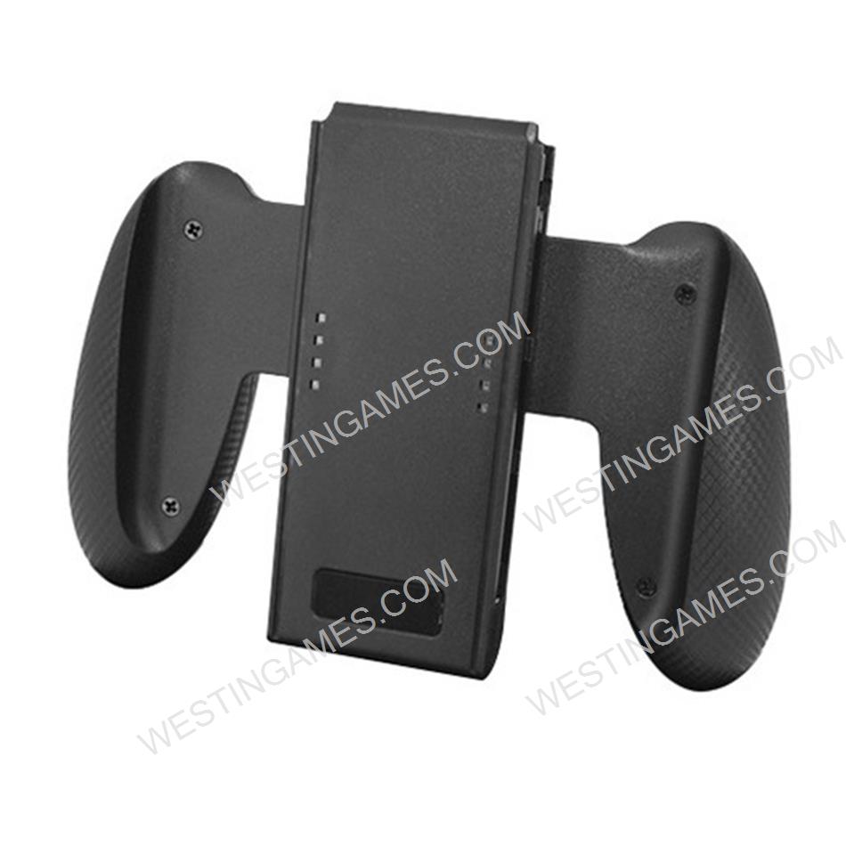 Left Right Joy-Con Controller Comfort Hand Grip Holder for Nintendo Switch OLED - Black