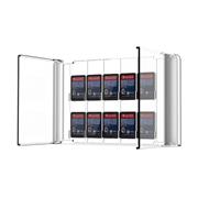 Crystal 10 Slots Game Card Cartridge Storage Case Box for NS Switch OLED