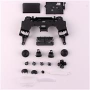 Complete Key Button Accessoires Set Replacement for PS4 Controller JDM-050 Black