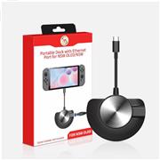 Portable Multiport adapter Docking Station with Ethernet Port for Switch and Switch OLED