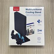 Multi-Function Wirelless Controller Charger with Cooling Fan and Disc Storage Stand for PS4/SLIM/PRO