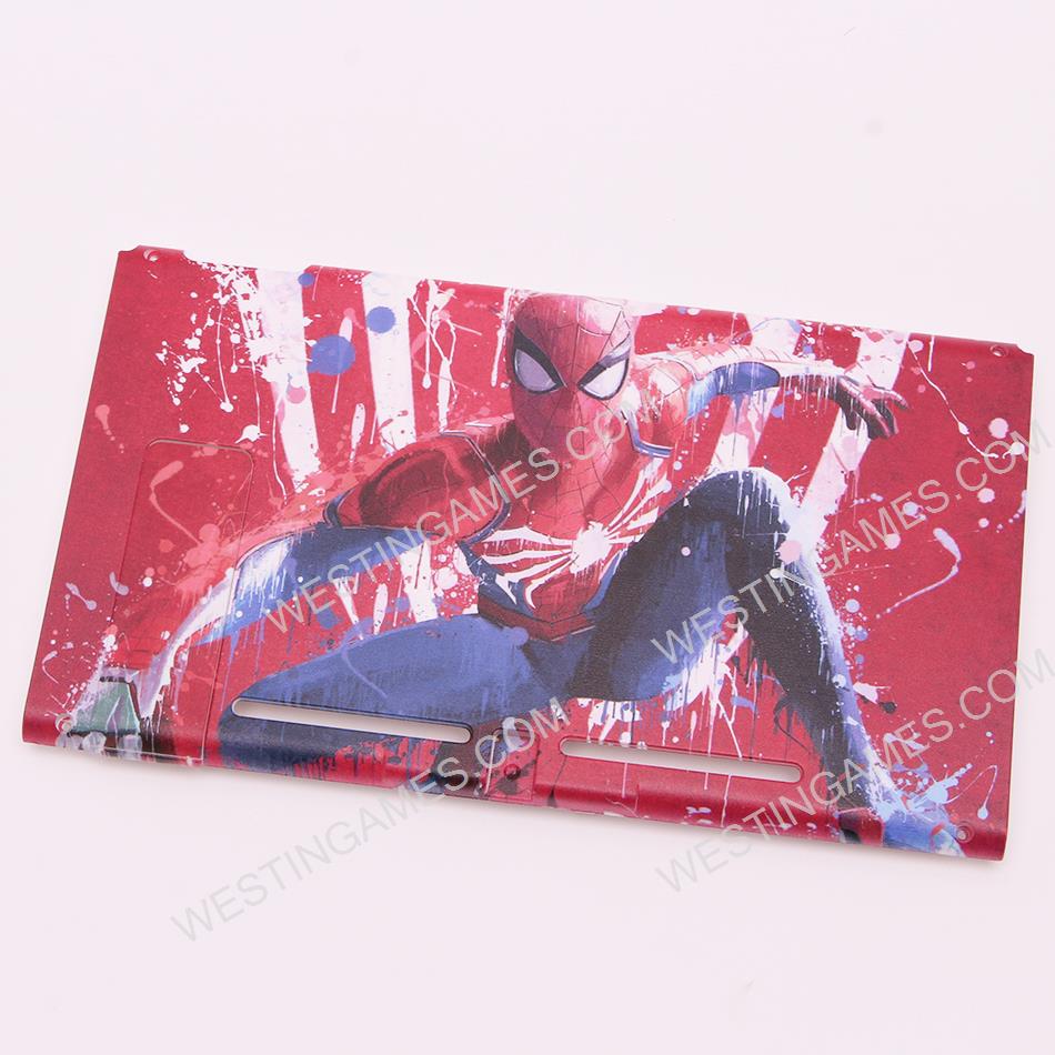 Replacement Rear Back Spider Man Limited Cover with Stand for NS Switch