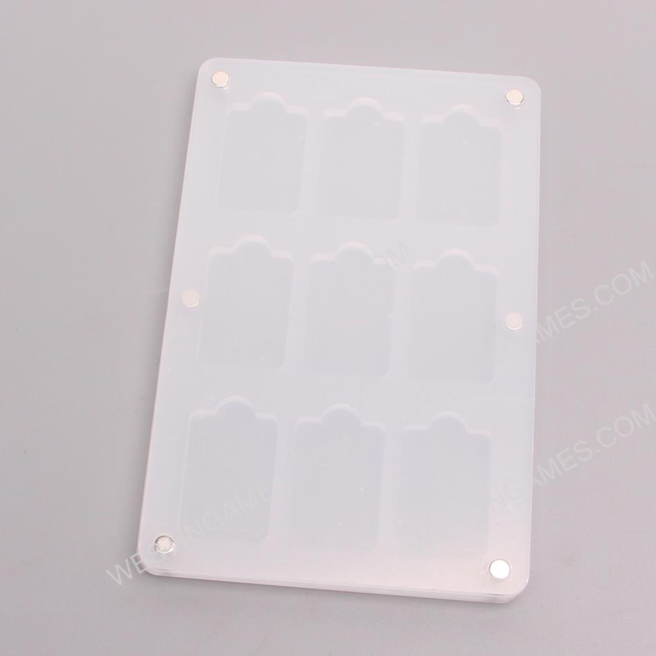 9in1 Magnetic Game Card Plastic Case Holder Cartridge Transparent for Switch
