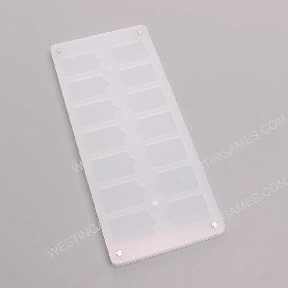 14in1 Magnetic Game Card Plastic Case Holder Cartridge Transparent for Switch