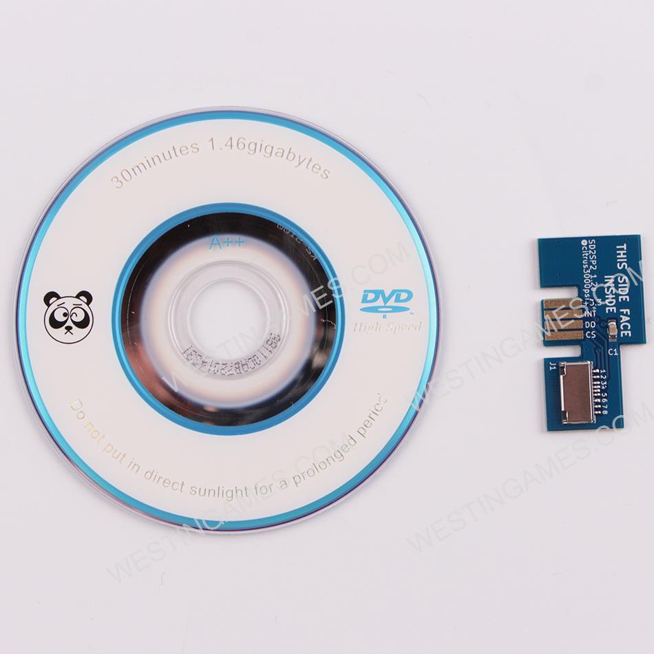 SD2SP2 Adapter TF Card Reader for Nintendo Gamecube NGC with XENO and Swiss Boot Disc Mini DVD Ver NTSC-U