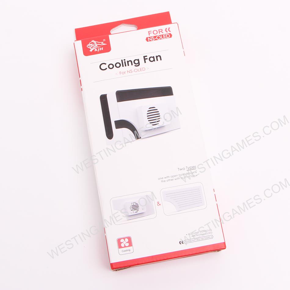 Station Radiator Cooling Cooler Fans for Switch OLED Dock Cooler White