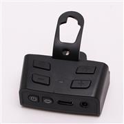 3.5mm Stereo Headphone Adapter Gamepad Sound Enhancer Microphone Headphone Converter For PS5 Game Controller Black 03