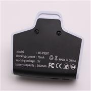 3.5mm Stereo Headphone Adapter Gamepad Sound Enhancer Microphone Headphone Converter For PS5 Game Controller White 04