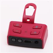 3.5mm Stereo Headphone Adapter Gamepad Sound Enhancer Microphone Headphone Converter For PS5 Game Controller Red 03