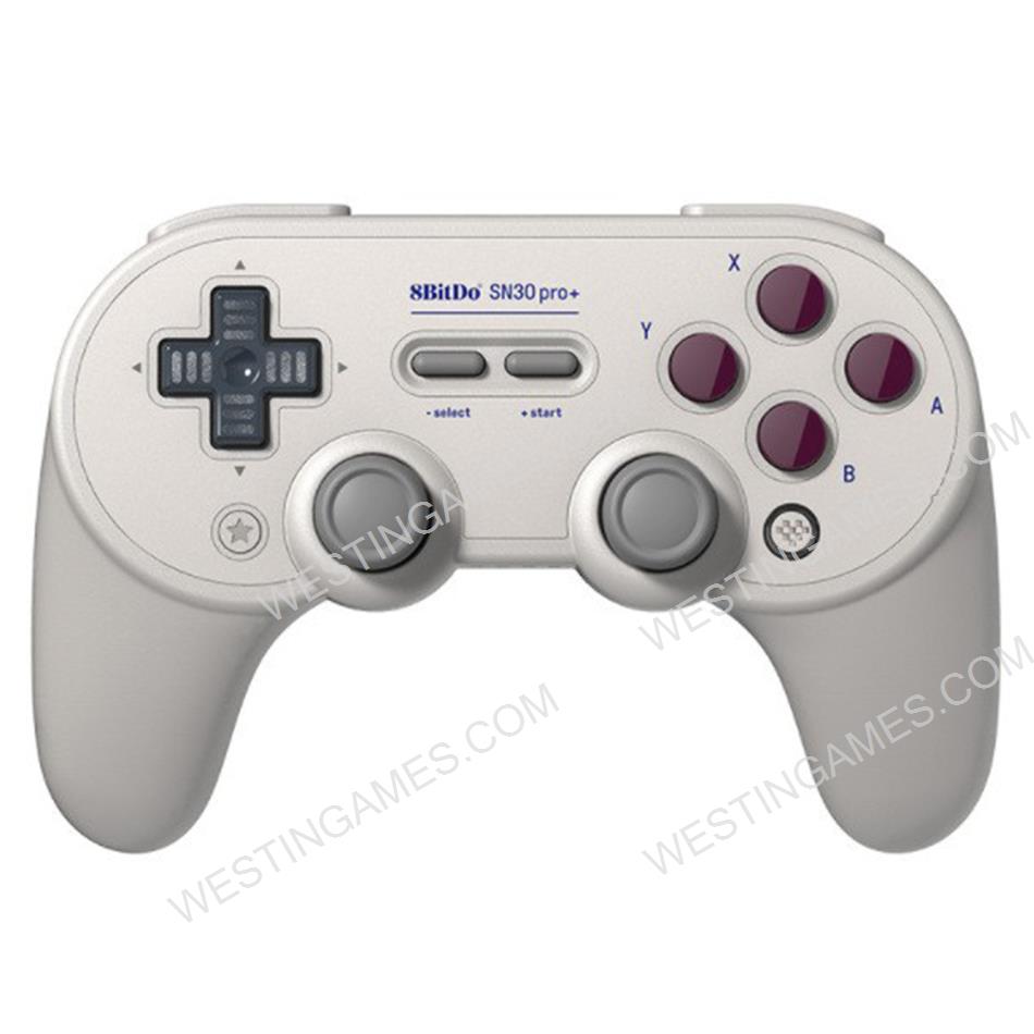 8Bitdo Sn30 Pro+ Bluetooth Controller Wireless Gamepad for Switch PC macOS Android and Steam (G Classic Edition)