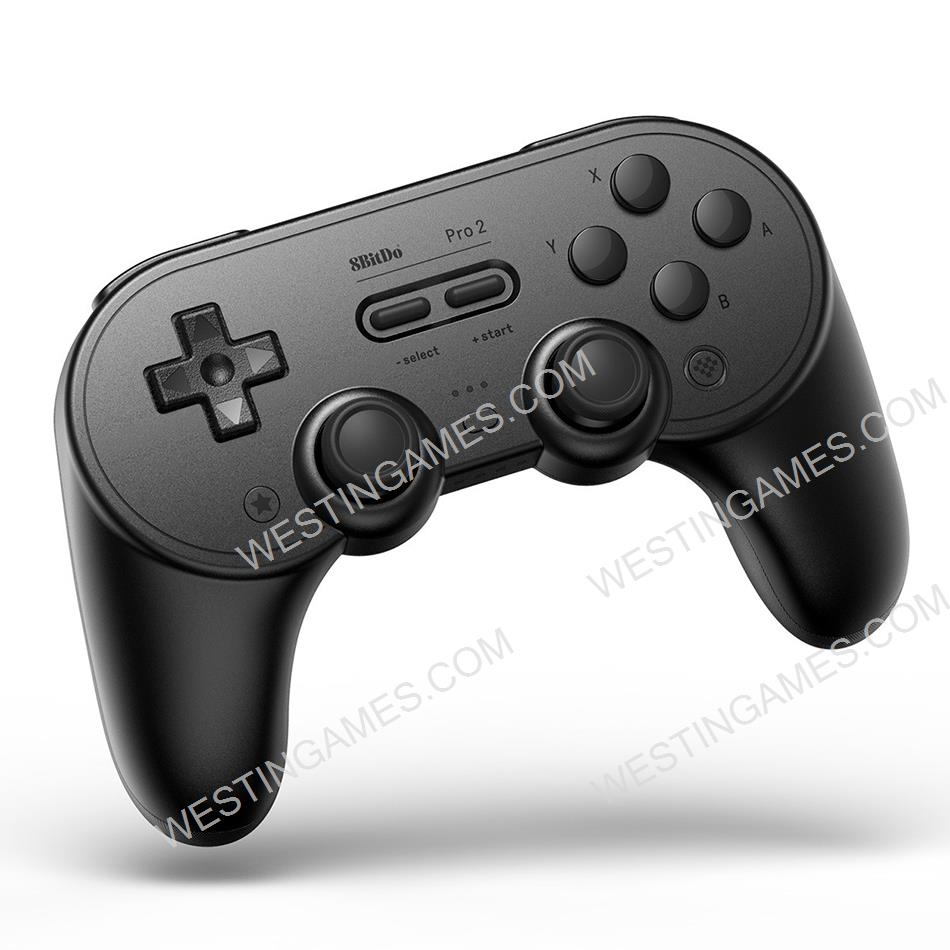 8Bitdo Pro 2 Wireless Bluetooth Controller for Switch PC Windows Android MacOS and Steam (Black)
