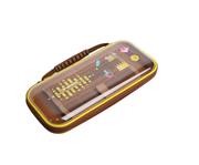 Transparent Protective Storage Hard Case Carrying Bag for Switch and Oled - Brown 02