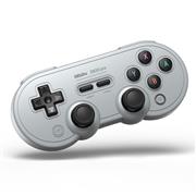 New 8bitdo SN30 Pro Bluetooth Wireless Gamepad Controller Purple Button for Android IOS MacOS PC and Switch Grey 02