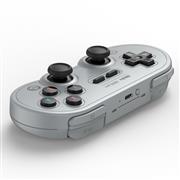New 8bitdo SN30 Pro Bluetooth Wireless Gamepad Controller Purple Button for Android IOS MacOS PC and Switch Grey 03