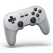 8Bitdo Pro 2 Wireless Bluetooth Controller for Switch PC Windows Android MacOS and Steam (Grey)